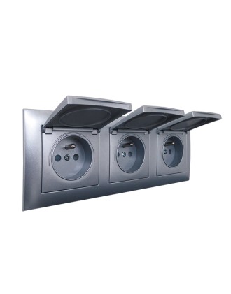 Gamme étanche Gris 2+2+2...